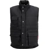 Planam Weste Outdoor Turbo Gr. 8XL schwarz