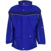 Planam unisex Winterjacke PLALINE kornblau, marine Grösse 2XL