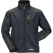 Planam Softshelljacke Outdoor Neon Gr. S grau/grün