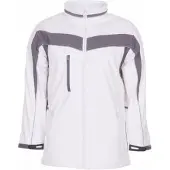 Planam Softshelljacke Plaline Gr. 3XL reinweiß/zink