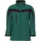 Planam Softshelljacke Plaline Gr. XL grün/schwarz