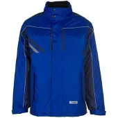 Planam Winterjacke Highline Gr. XS kornblau/marine/zink