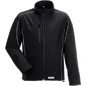 Planam Herren Softshelljacke Twilight Gr. 7XL schwarz
