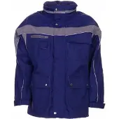 Planam unisex Winterjacke PLALINE marine, zink Grösse 3XL