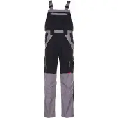 Planam Latzhose Plaline Gr. 60 schwarz/zink