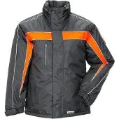 Planam Winterjacke "COSMIC" - 3XL - anthrazit/ orange