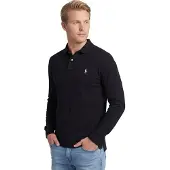 Ralph Lauren Poloshirt 710680790045 Schwarz Custom Slim Fit