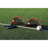 Precision Pop-up Fußballtore Set - 80x45 cm - Sport Spielzeug