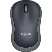 Logitech M185, Beidhändig, Optisch, RF Wireless, 1000 DPI, Grau