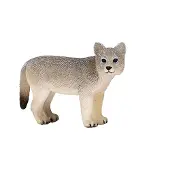 MOJO Fun Wolf Cub, 3 Jahr(e), Wildlife, Braun, Grau, Polyvinylchlorid (PVC)
