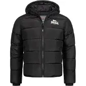 Lonsdale Steppjacke "TROVER", Herren, Gr. M, schwarz (schwarz, weiß), Obermaterial: 100% Polyester, Jacken Steppjacke, schnell trocknend, wärmeisolierend, Topseller