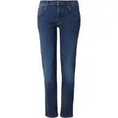 Bugatti Herren Jeans Slim Fit mit Stretchkomfort und Swingpockets – Größe 33W / 32L, 396-dark Indigo