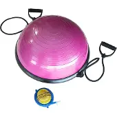 Softee Balance Trainer Boss Pink 58 cm rutschfest beidseitig nutzbar inkl. Expander Inflator