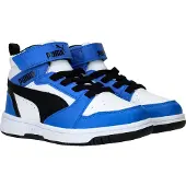 Puma "REBOUND V6 MID AC+ PS" mit leicht profilierter Gummilaufsohle, mit Klettverschluss