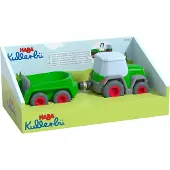 Haba Tractor with trailer, Traktor, 2 Jahr(e), Acrylnitril-Butadien-Styrol (ABS), Grün