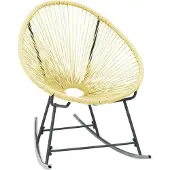 Syfax Acapulco-Gartenstuhl Poly Rattan Beige