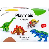 PlayMais Bastel Kreativität Bastelset Classic 800 Dinoworld ab 5 Jahren 160959