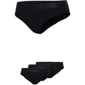 FILA Brasilslip , Damen, Gr. L, schwarz, Single Jersey, Obermaterial: 95% Baumwolle, 5% Elasthan, körpernah, Unterhosen Brasilslip, Baumwollmix, elastisch, Logobund