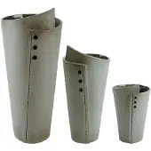 Goebel Dekovase "Vasen Sirikit 19 cm / 31 cm / 45 cm 3er Set grün", grün, B:12cm H:19cm T:12cm, Vasen, Dekovase, Handwäsche wird empfohlen