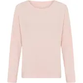 Copenhagen Studios Pyjamaoberteil , Damen, Gr. 48/50, rosa, Feinripp, Obermaterial: 92% Modal, 8% Elasthan, unifarben, bequem normal, Rundhals, Shirts Pyjamaoberteil, aus hochwertiger Rippqualität