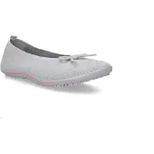 Dockers Ballerina BY GERLI, Damen, Gr. 36, Textil, grau (hellgrau), Mesh, Schuhe Ballerina, Barfußschuh, Slipper, Sneaker mit flexibler Laufsohle