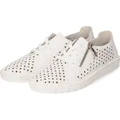 Rieker Halbschuhe Damen Leder WeißGröße:39