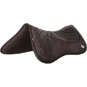 Acavallo Gel And Memory Foam Half Pad, Farbe:Brown, Größe:2