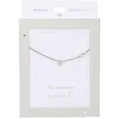 Depesche Kette Heart of Gold silberfarben mit Buchstabe B Damen