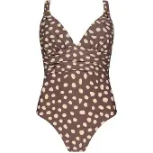 Barts Duana Plunge Shaping One Piece coffee (09) 38
