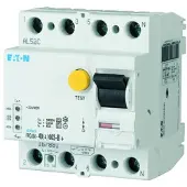 Eaton 167906 Digitaler FI-Schalter, allstromsensitiv, 63 A, 4p, 300 mA, Typ G/BFQ FRCDM-63/4/03-G/BFQ