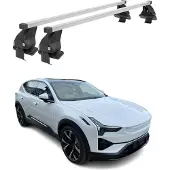 Menabo Dachträger Grundträger für Polestar 2 2020-2025 Stahl Grau 2tlg