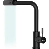 Sonstiges Schwarz Wasserhahn Küche Wasserfall Hochdruck Armatur 3 Strahlarten 360° Edelstahl