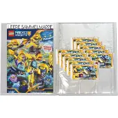LEGO Nexo Knights 2 - Leere Sammelmappe + 10 Booster - Deutsch