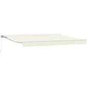 Syfax Manuelle Markise 4 x 3 m Creme 100% Polyester
