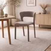 Zesso Milton & Oldbrook Japandi Esszimmerstuhl Ghent Taupe