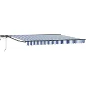 Syfax Manueller Markisenrahmen mit LEDs 5 x 3,5 m