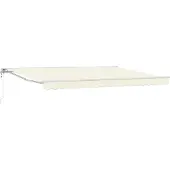 Syfax Elektrische Markise 4,5 x 3 m Creme 100% Polyester