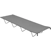 Syfax Campingbetten 2 Stk. 180x60x19 cm Oxford-Gewebe und Stahl Grau