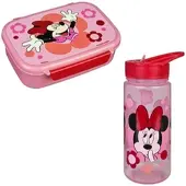 Scooli Lunchbox "mit Trinkflasche", Kinder, minnie mouse, Lebensmittelaufbewahrungsbehälter Lunchbox