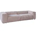 KAWOLA Sofa MIA Modulares Sofa 6-tlg. Cord taupe