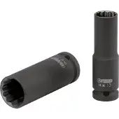 Ks Tools 1/2" 12-kant-Kraft-Stecknuss lang 10 mm - 515.0942
