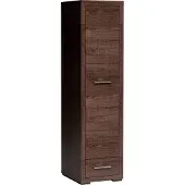 Masseno Drehtürenschrank SALERNO 49/192/54 cm 1-türig Braun