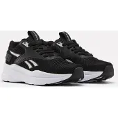 Reebok Laufschuh "RELORA", Herren, Gr. 42, schwarz-weiß (schwarz, weiß, schwarz), Synthetik, Textil, Schuhe Laufschuh