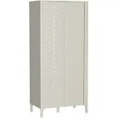 Masseno Drehtürenschrank ALICANTE 90/197/54,5 cm 2-türig Kaschmir
