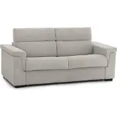 Dmora Biscossi - Schlafsofa 2-Sitzer, 205x95 cm Beige, Abziehbar Italy