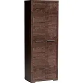 Masseno Drehtürenschrank SALERNO 70/192/40,5 cm 2-türig Braun