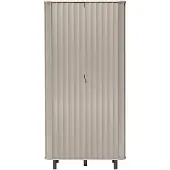 Masseno Drehtürenschrank MODERNO 98/200/54,5 cm 2-türig Beige