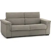 Dmora Tenna - Schlafsofa für 2, 185x95 cm Taupegrau, Abziehbar Italy