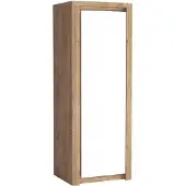 Masseno Drehtürenschrank VARUS 72,5/197/59 cm 1-türig Eichefarben
