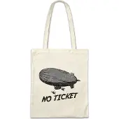 Eric Helmar Müller Urban Backwoods No Ticket, Stofftasche, Farbe: Beige
